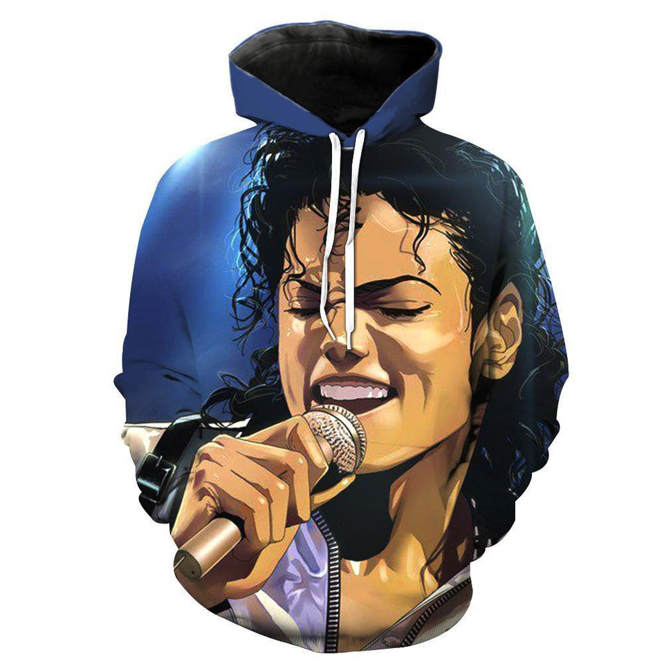 Michael Jackson 3D full over print Hoodie, Sweater, TShirt LK-052