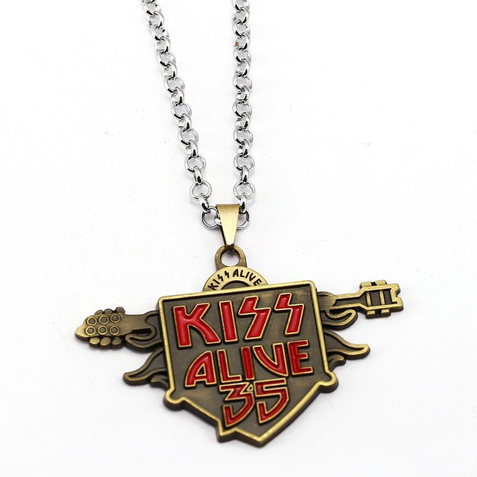 0212 Nacklace Kiss Band 01-Accessories-Tiigeer