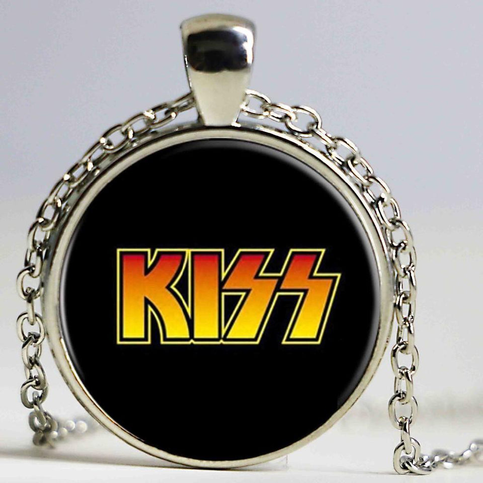0212 Nacklace Kiss Band 02-Accessories-Tiigeer