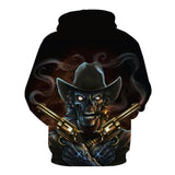 Skull-printed-tee-T-shirt-sweater-zip-hoodies-tank-top-for-men-women
