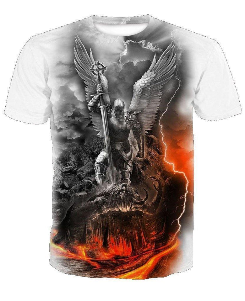 Skull-printed-tee-T-shirt-sweater-zip-hoodies-tank-top-for-men-women