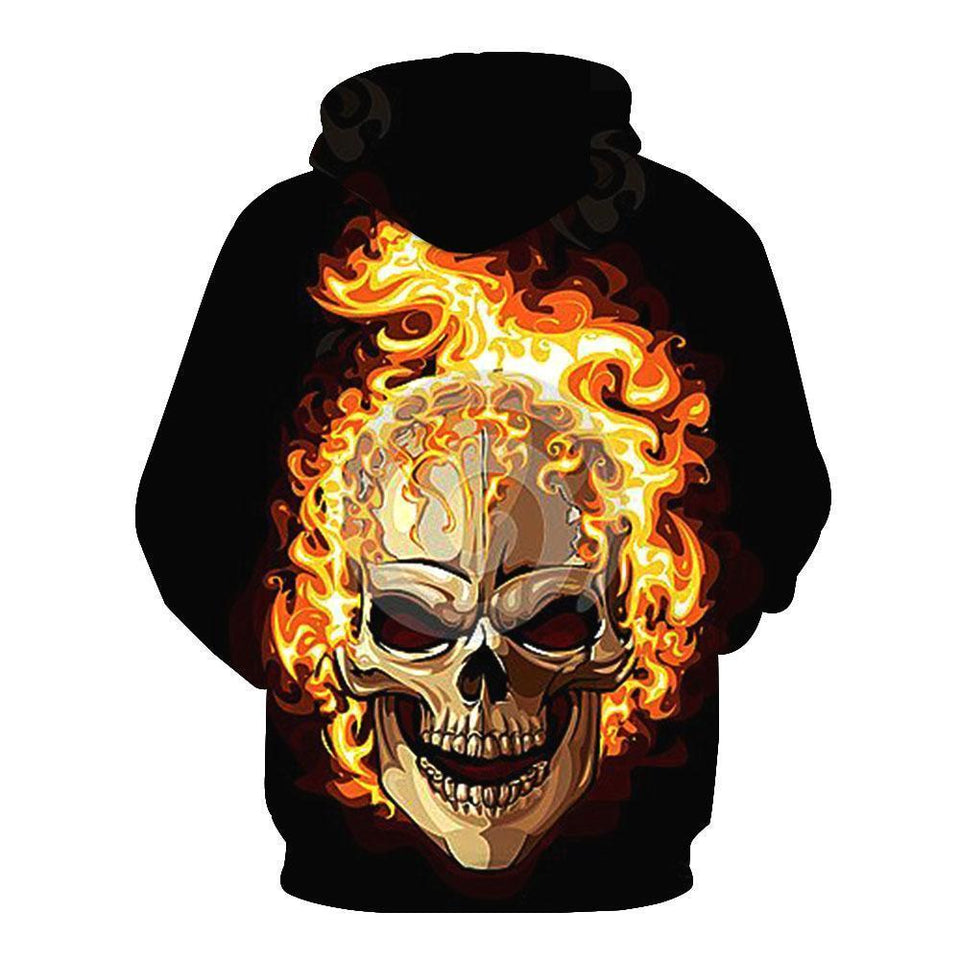 Skull-printed-tee-T-shirt-sweater-zip-hoodies-tank-top-for-men-women