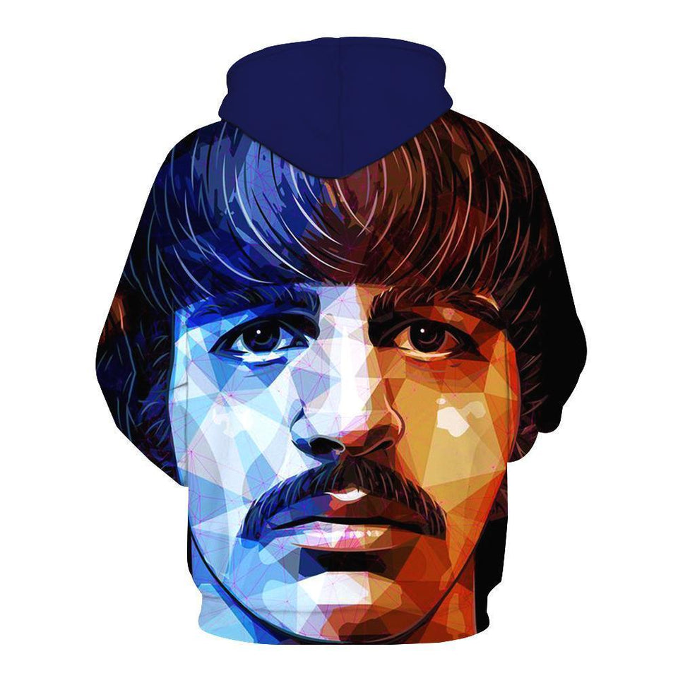 THE BEATLES 3D full over print Hoodie, Sweater, TShirt LK-059