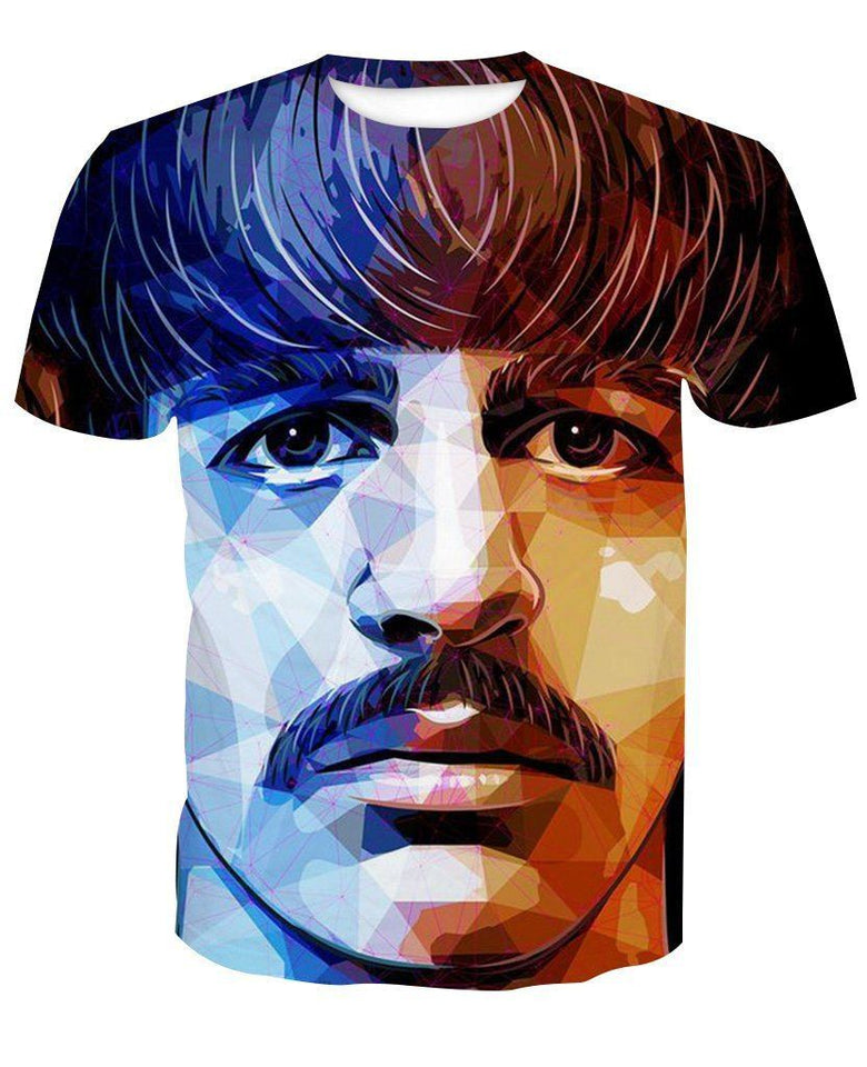 THE BEATLES 3D full over print Hoodie, Sweater, TShirt LK-059