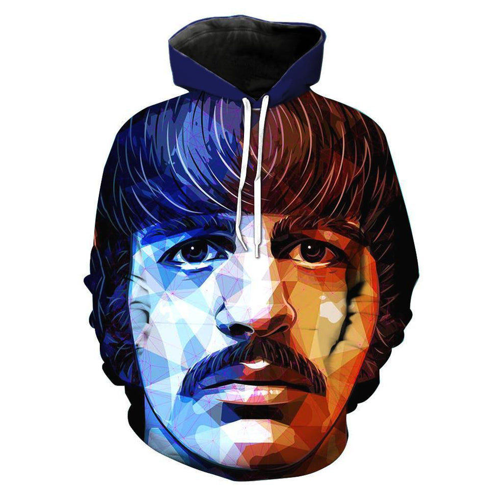 THE BEATLES 3D full over print Hoodie, Sweater, TShirt LK-059