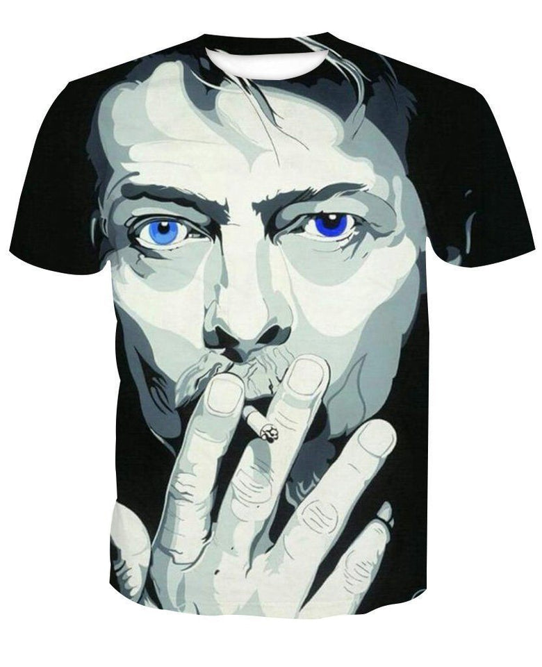 David Bowie 3D full over print Hoodie, Sweater, TShirt LK-031