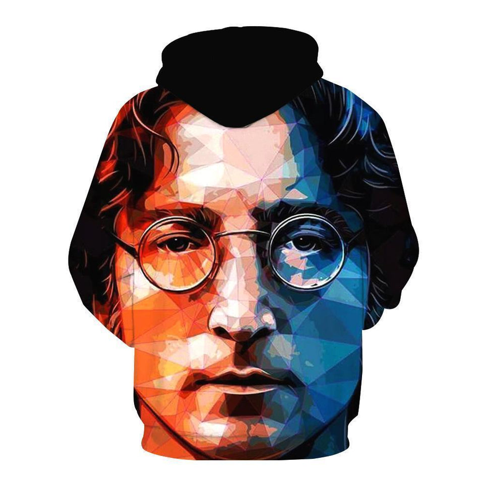 John Lennon 3D full over print Hoodie, Sweater, TShirt LK-037