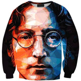 John Lennon 3D full over print Hoodie, Sweater, TShirt LK-037