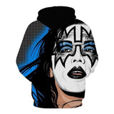 Kiss Band 3D full over print Hoodie, Sweater, TShirt LK-043