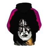 Kiss Band 3D full over print Hoodie, Sweater, TShirt LK-046