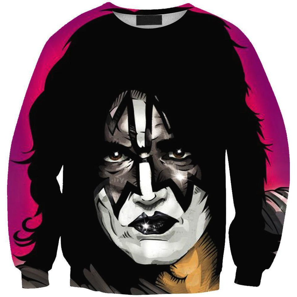 Kiss Band 3D full over print Hoodie, Sweater, TShirt LK-046