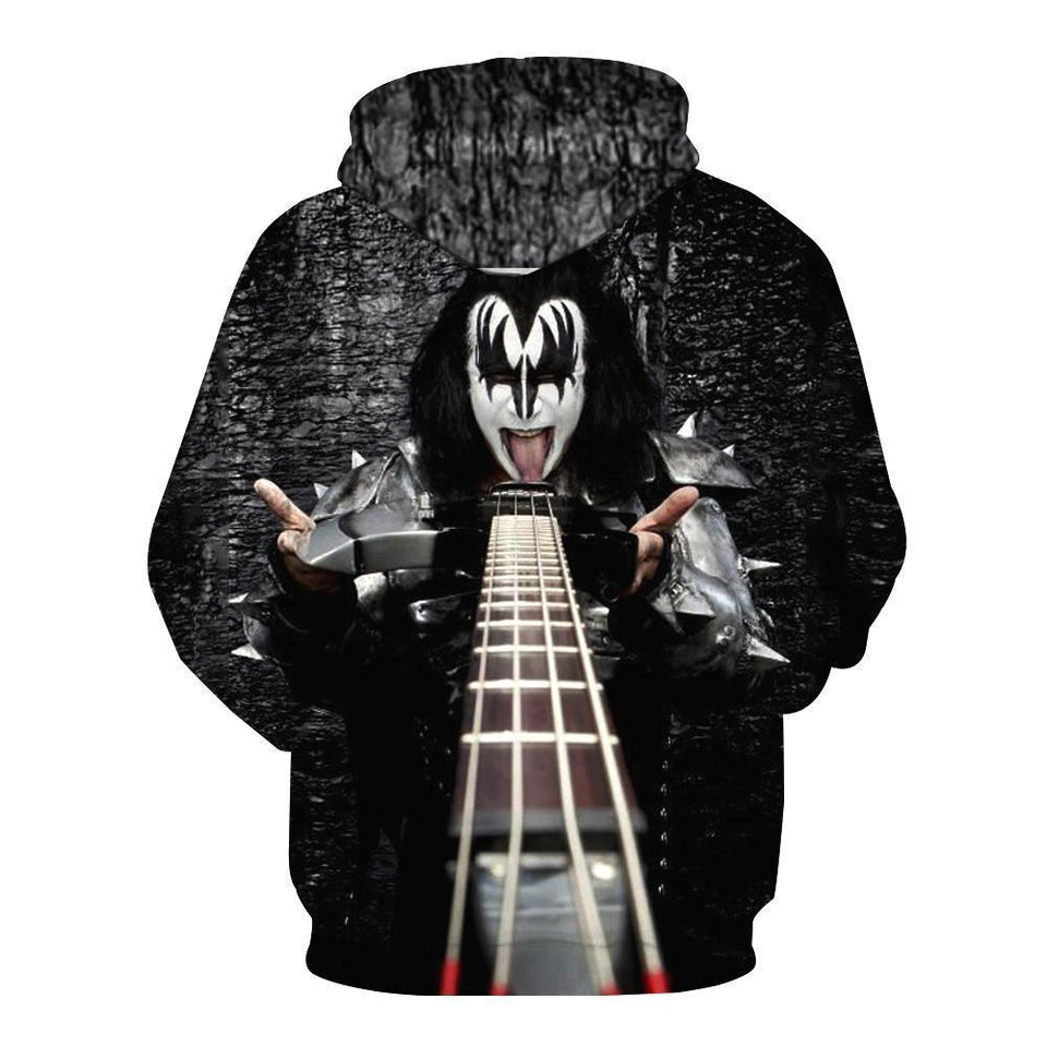 Kiss Band 3D full over print Hoodie, Sweater, TShirt LK-047