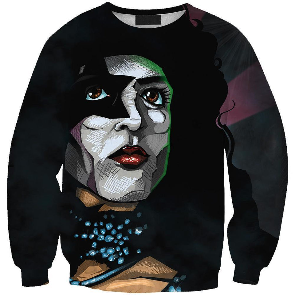 Kiss Band 3D full over print Hoodie, Sweater, TShirt LK-048