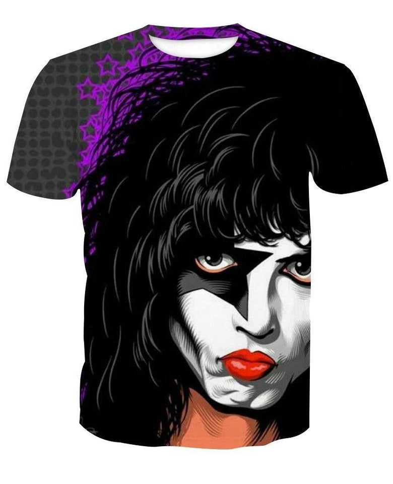Kiss Band 3D full over print Hoodie, Sweater, TShirt LK-049