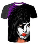 Kiss Band 3D full over print Hoodie, Sweater, TShirt LK-049