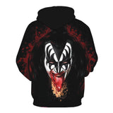 Kiss Band 3D full over print Hoodie, Sweater, TShirt TX-016