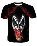 Kiss Band 3D full over print Hoodie, Sweater, TShirt TX-016