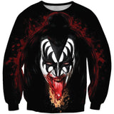 Kiss Band 3D full over print Hoodie, Sweater, TShirt TX-016