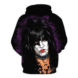 Kiss Band 3D full over print Hoodie, Sweater, TShirt TX-035