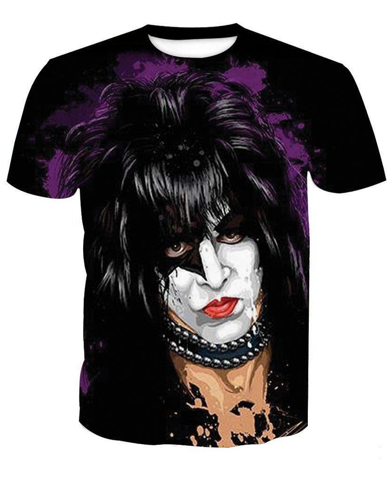 Kiss Band 3D full over print Hoodie, Sweater, TShirt TX-035