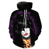 Kiss Band 3D full over print Hoodie, Sweater, TShirt TX-035