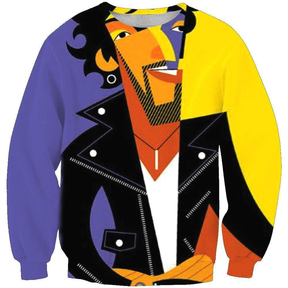 Bruce Springsteen 3D full over print Hoodie, Sweater, TShirt TS-136