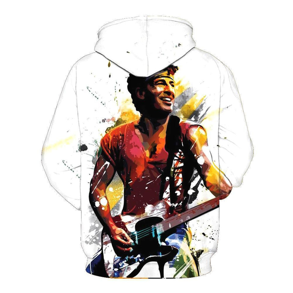 Bruce Springsteen 3D full over print Hoodie, Sweater, TShirt TS-137