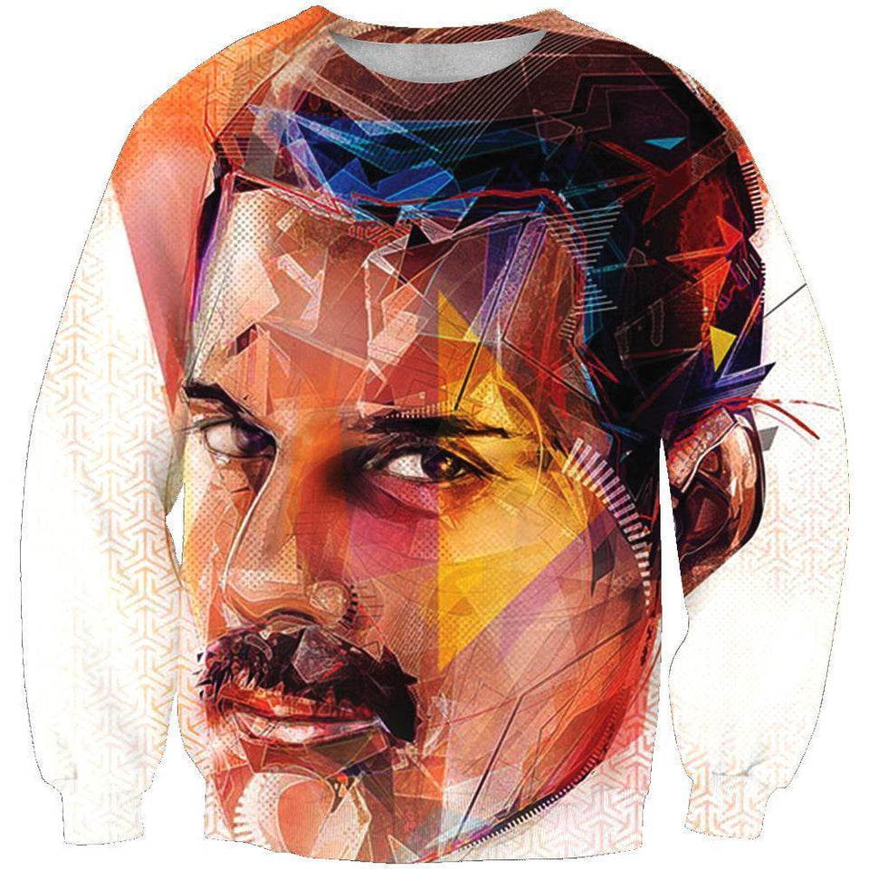 Freddie Mercury 3D full over print Hoodie, Sweater, TShirt TS-138