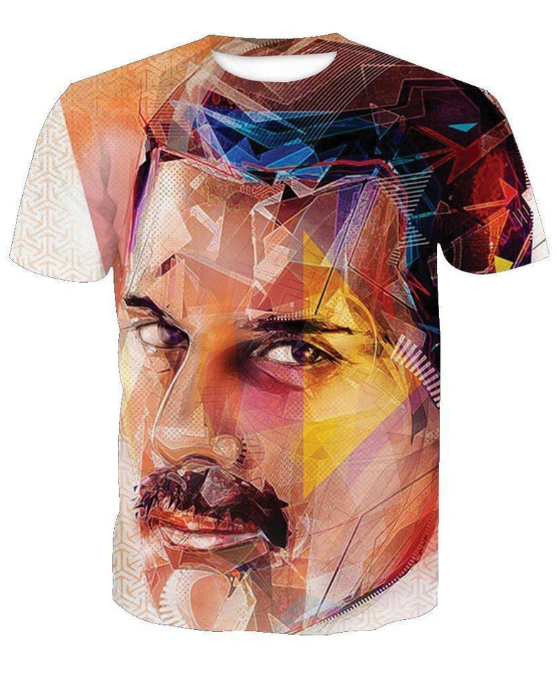 Freddie Mercury 3D full over print Hoodie, Sweater, TShirt TS-138