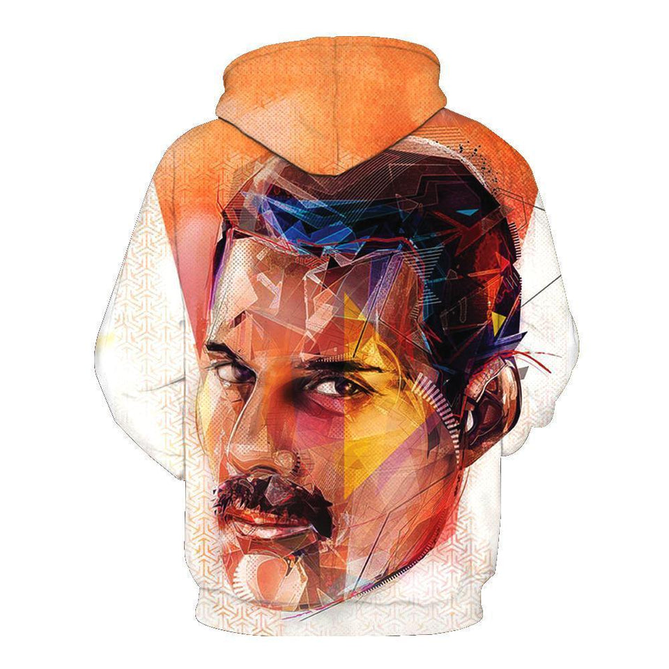 Freddie Mercury 3D full over print Hoodie, Sweater, TShirt TS-138