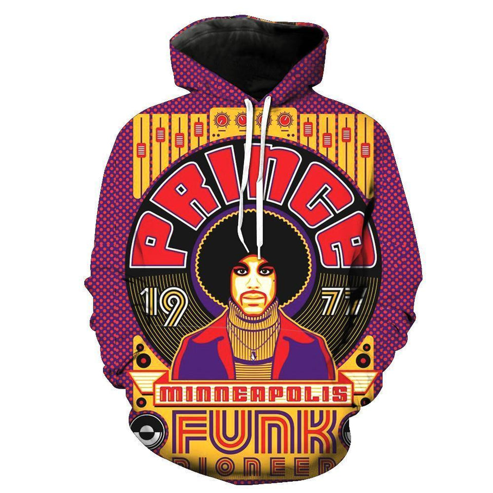 Prince Band 3D full over print Hoodie, Sweater, TShirt TS-148