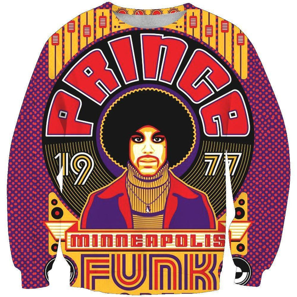 Prince Band 3D full over print Hoodie, Sweater, TShirt TS-148