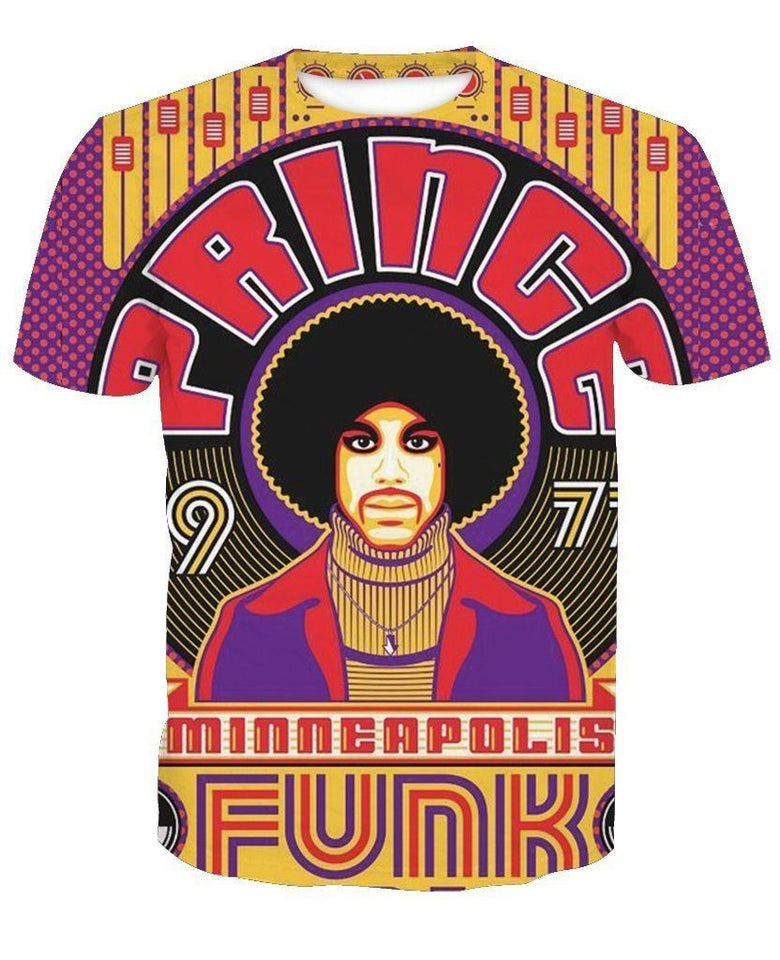 Prince Band 3D full over print Hoodie, Sweater, TShirt TS-148