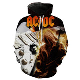ACDC Rock Band 3D full over print Hoodie, Sweater, TShirt LK-063