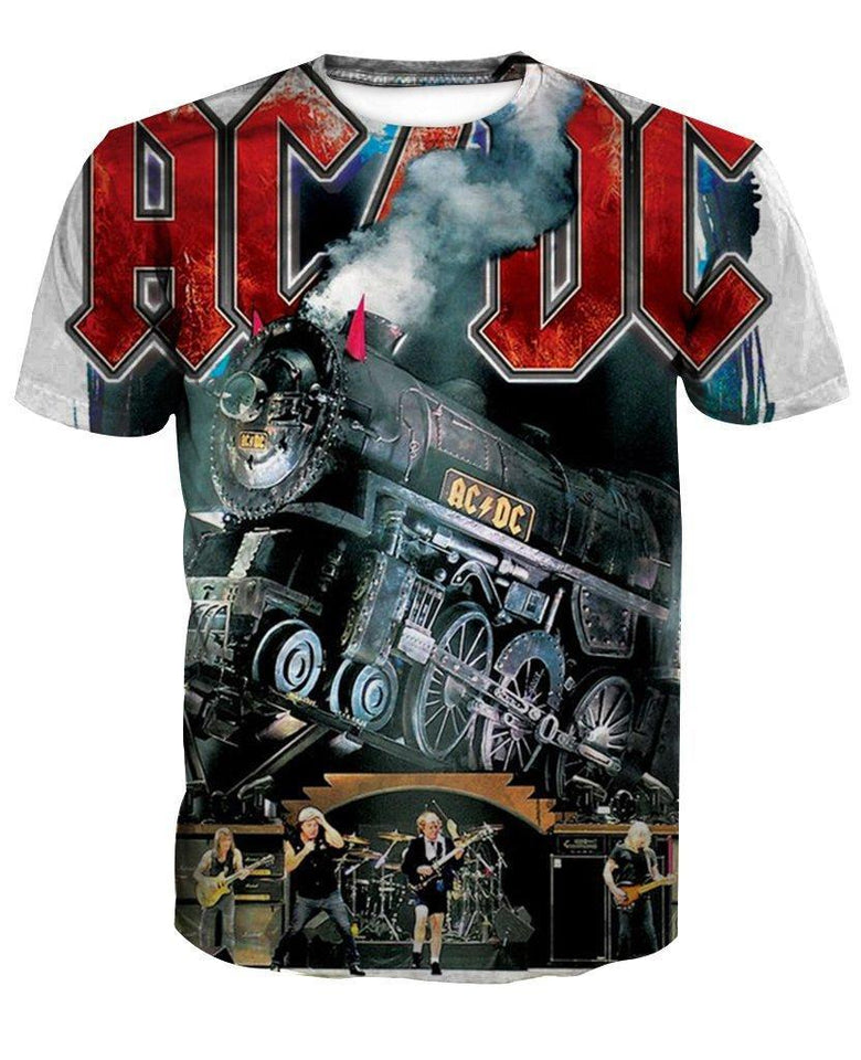 ACDC Rock Band 3D full over print Hoodie, Sweater, TShirt LK-067