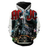 ACDC Rock Band 3D full over print Hoodie, Sweater, TShirt LK-067