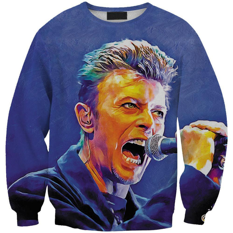David Bowie 3D full over print Hoodie, Sweater, TShirt LK-091