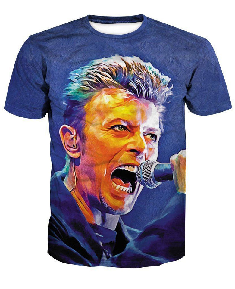 David Bowie 3D full over print Hoodie, Sweater, TShirt LK-091