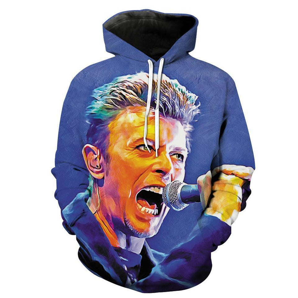 David Bowie 3D full over print Hoodie, Sweater, TShirt LK-091