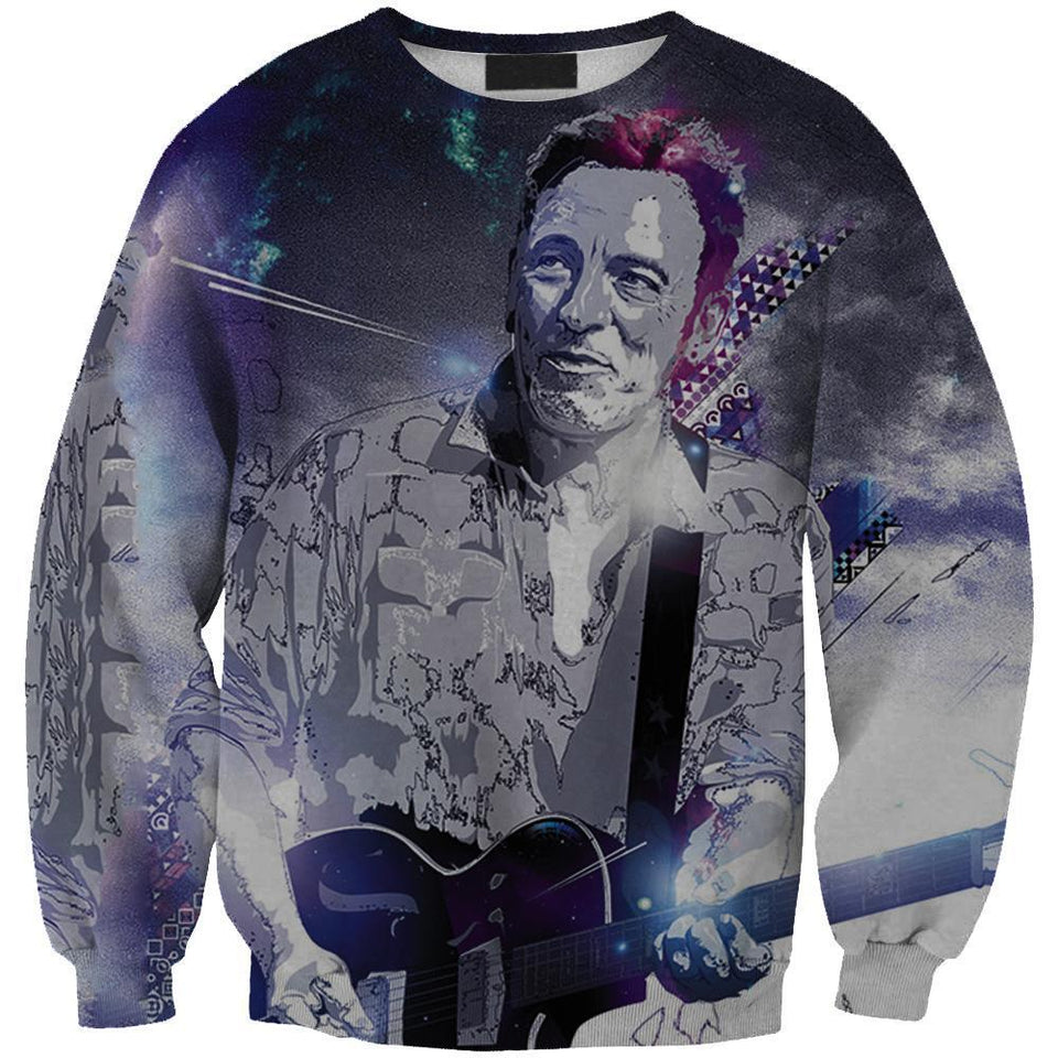 Bruce Springsteen 3D full over print Hoodie, Sweater, TShirt LK-068
