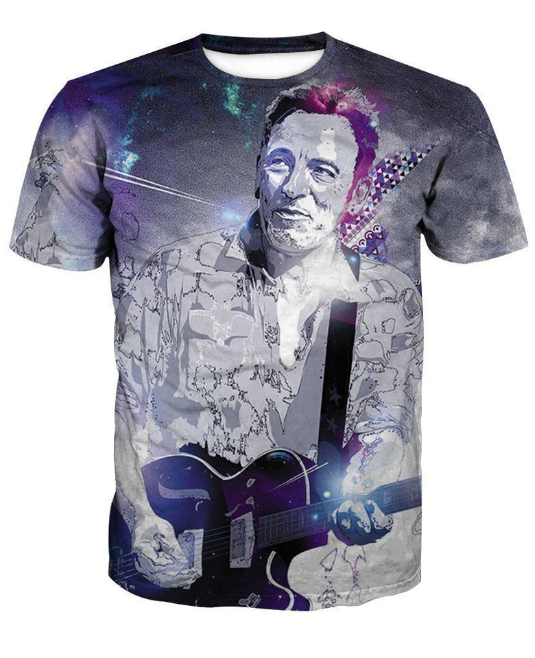 Bruce Springsteen 3D full over print Hoodie, Sweater, TShirt LK-068