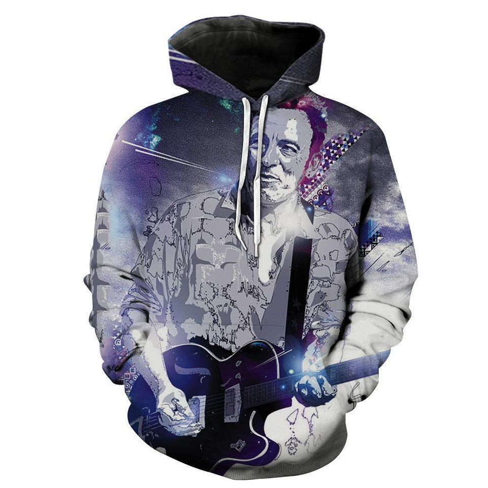 Bruce Springsteen 3D full over print Hoodie, Sweater, TShirt LK-068