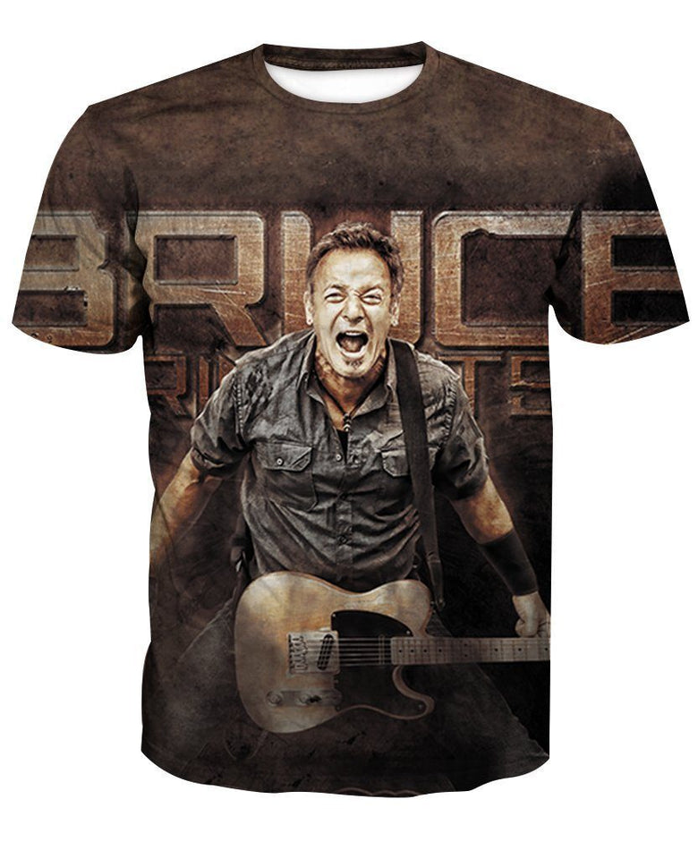 Bruce Springsteen 3D full over print Hoodie, Sweater, TShirt LK-069