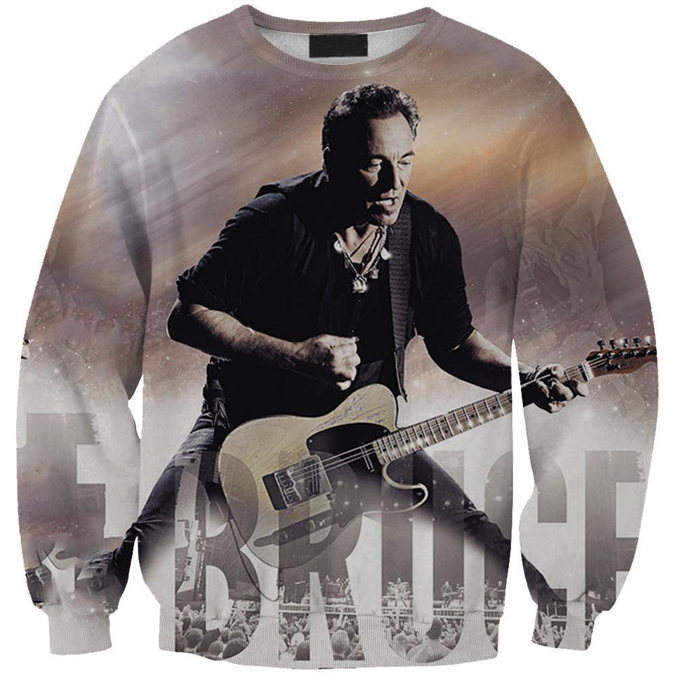 Bruce Springsteen 3D full over print Hoodie, Sweater, TShirt LK-079