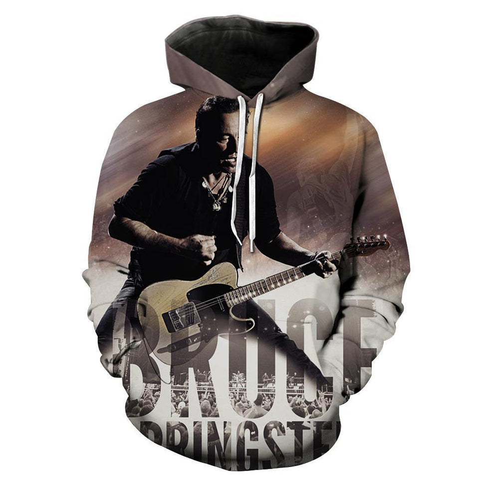 Bruce Springsteen 3D full over print Hoodie, Sweater, TShirt LK-079