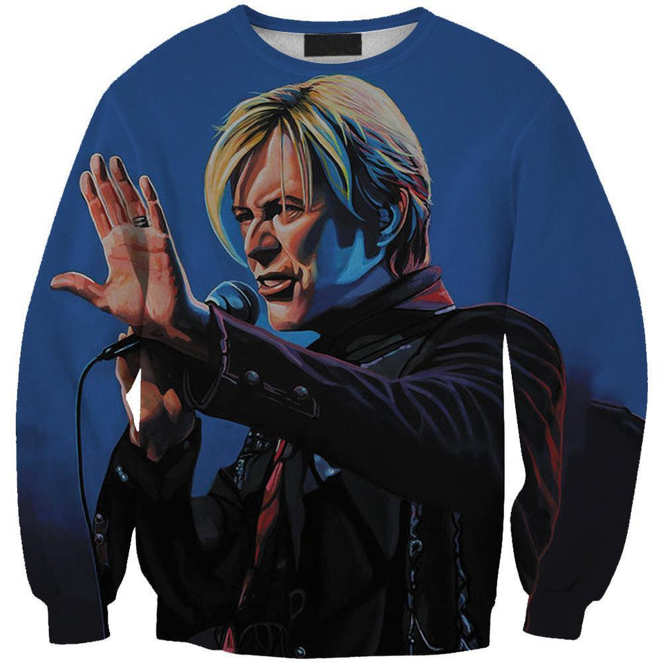 David Bowie 3D full over print Hoodie, Sweater, TShirt LK-082