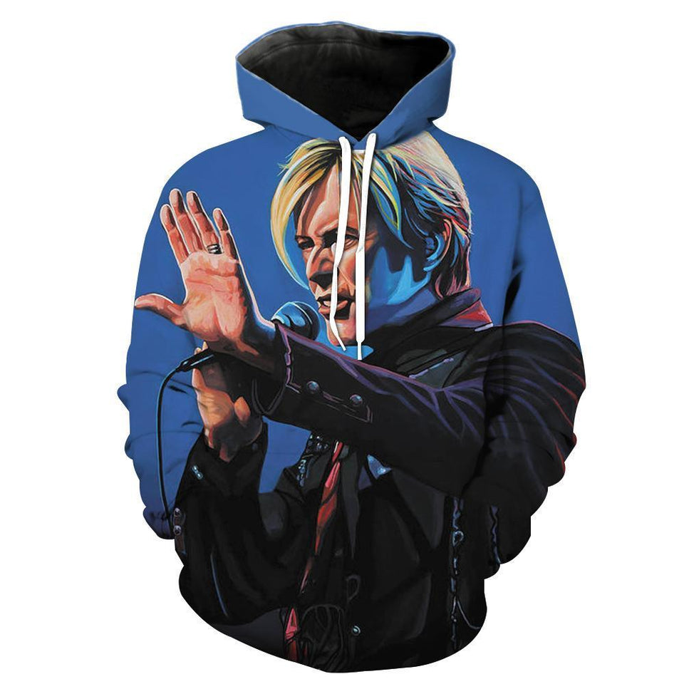 David Bowie 3D full over print Hoodie, Sweater, TShirt LK-082