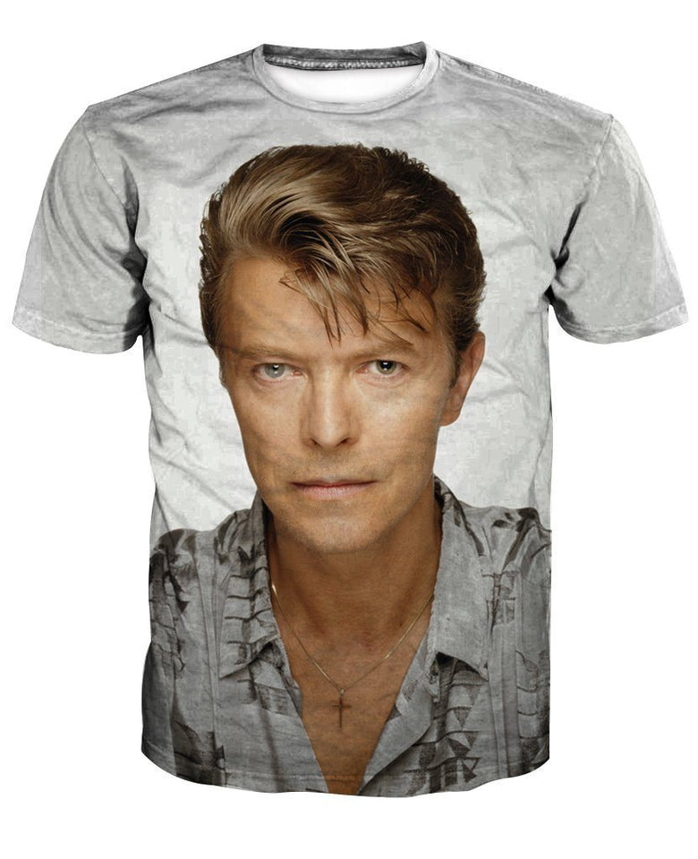 David Bowie 3D full over print Hoodie, Sweater, TShirt LK-083