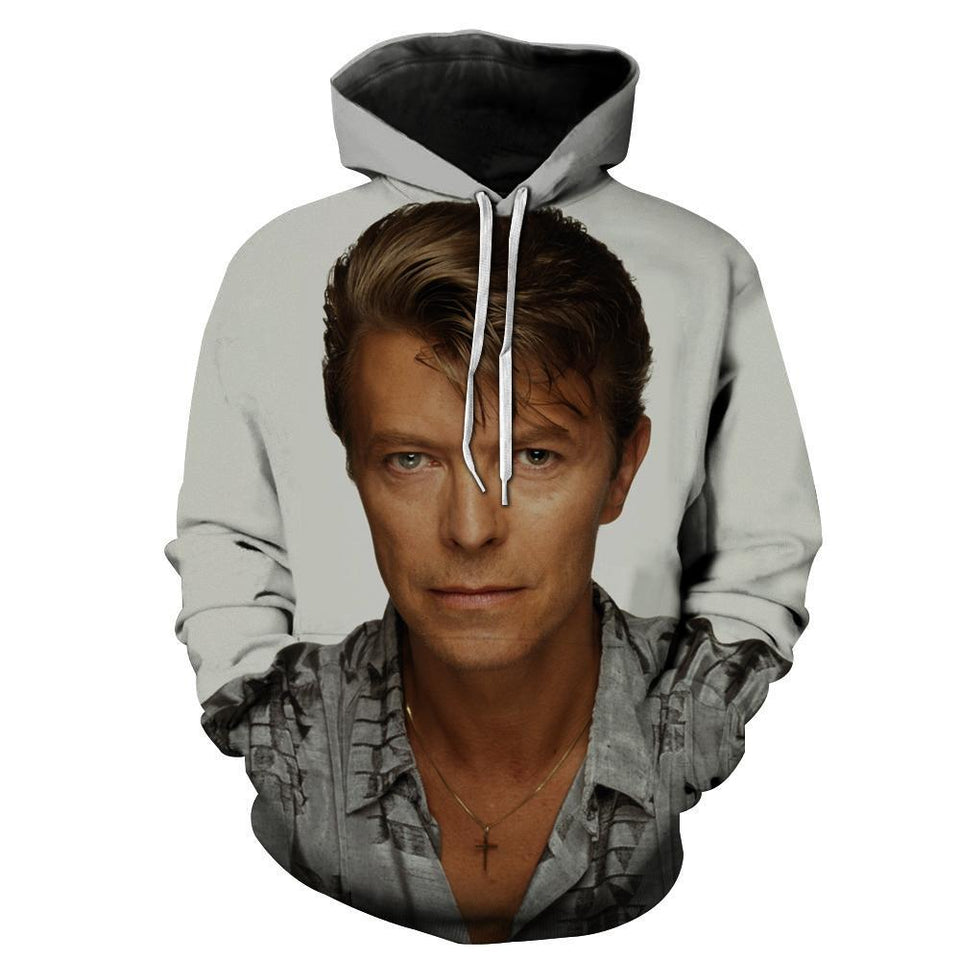 David Bowie 3D full over print Hoodie, Sweater, TShirt LK-083