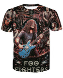 Foo Fighters 3D full over print Hoodie, Sweater, TShirt LK-060